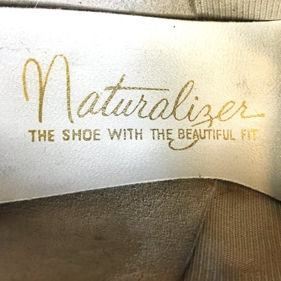 Ⓥⓘⓝⓣⓐⓖⓔ NATURALIZER Late 50's / Early 60's Mod Black Pump 8AA 𝐍𝐀𝐑𝐑𝐎𝐖 - Picture 11 of 13